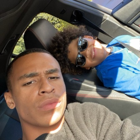 Massai Zhivago Dorsey II  and his brother Kez Sunday Udoka. 